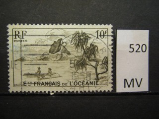 Фото марки Франц. Океания 1948г