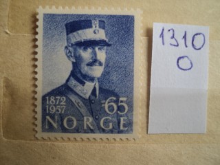 Фото марки Норвегия 1957г *