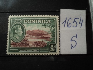 Фото марки Доминика 1938г **