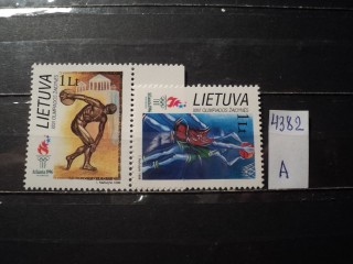 Фото марки Литва 1996г серия **