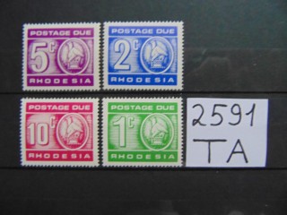Фото марки Родезия 1970г **