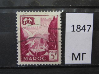 Фото марки Марокко 1952г