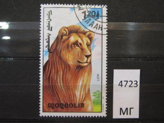 Фото марки Монголия 1991г