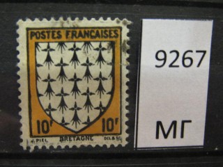 Фото марки Франция 1943г