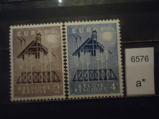 Фото марки Бельгия серия 1957г **