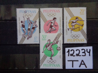 Фото марки Филиппины серия 1964г **