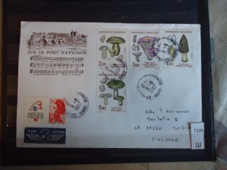 Фото марки Франция конверт