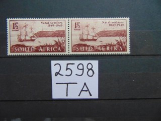 Фото марки Южная Африка серия 1949г **