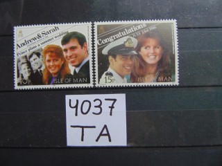 Фото марки Британский остров Мэн серия 1986г **