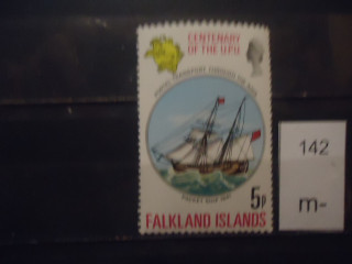 Фото марки Брит. Фалклендские острова 1974г **