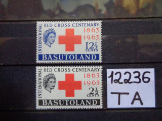 Фото марки Британское Басутоленд серия 1963г *