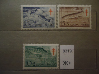 Фото марки Финляндия 1955г **