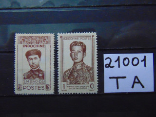 Фото марки Французский Индокитай 1942г *
