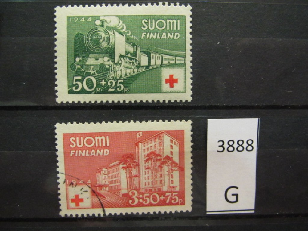 Фото марки Финляндия 1944г