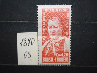 Фото марки Бразилия 1954г **