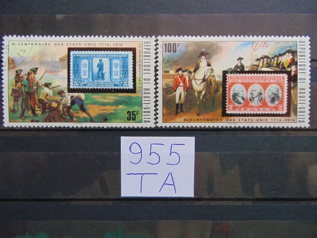Фото марки Верхняя Вольта 1975г