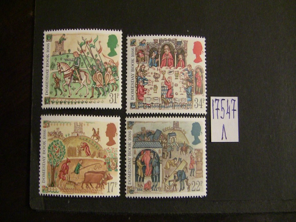Фото марки Великобритания 1986г серия **