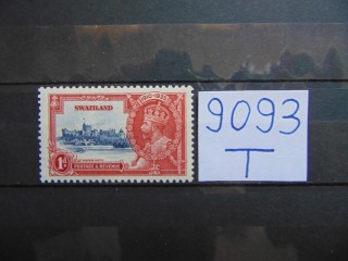 Фото марки Британский Свазиленд 1935г **