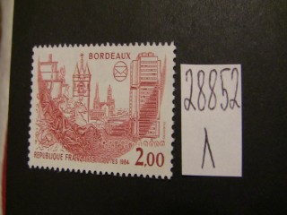 Фото марки Франция 1984г **