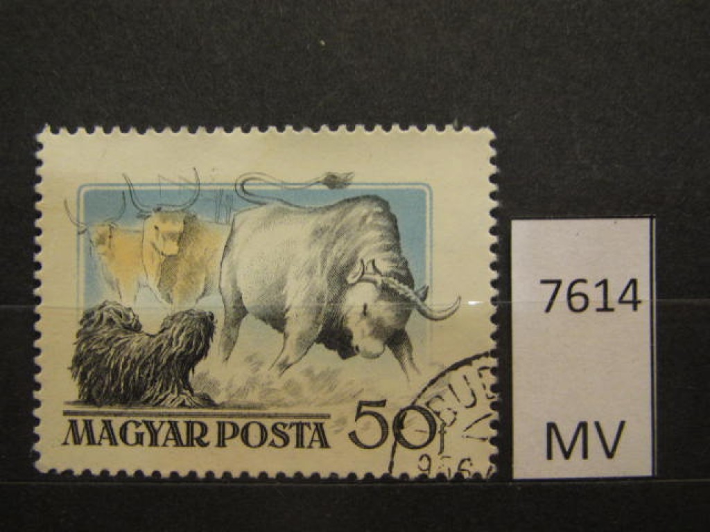 Фото марки Венгрия 1956г