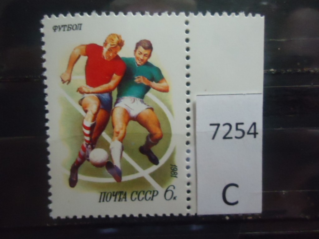 Фото марки СССР 1981г **