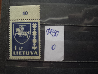 Фото марки Литва 1939г **