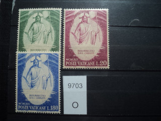 Фото марки Ватикан серия 1963г **
