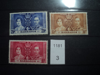 Фото марки Брит. Барбадос 1937г **