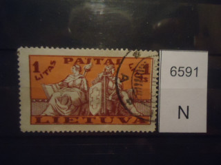 Фото марки Литва 1934г