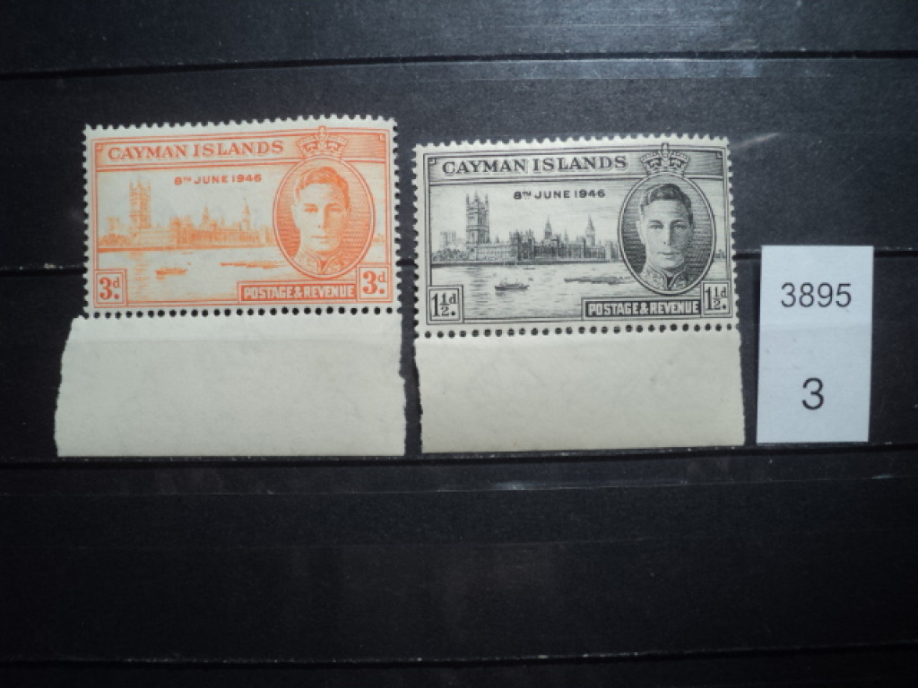 Фото марки Брит. Каймановы острова 1946г **