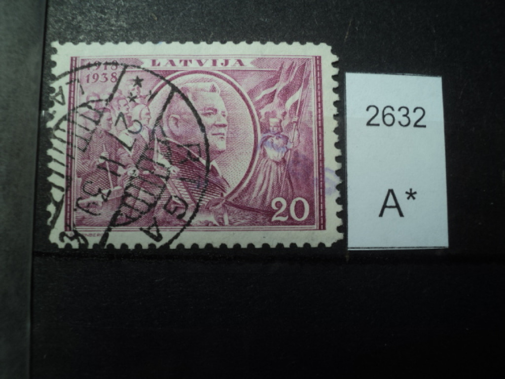 Фото марки Латвия 1938г