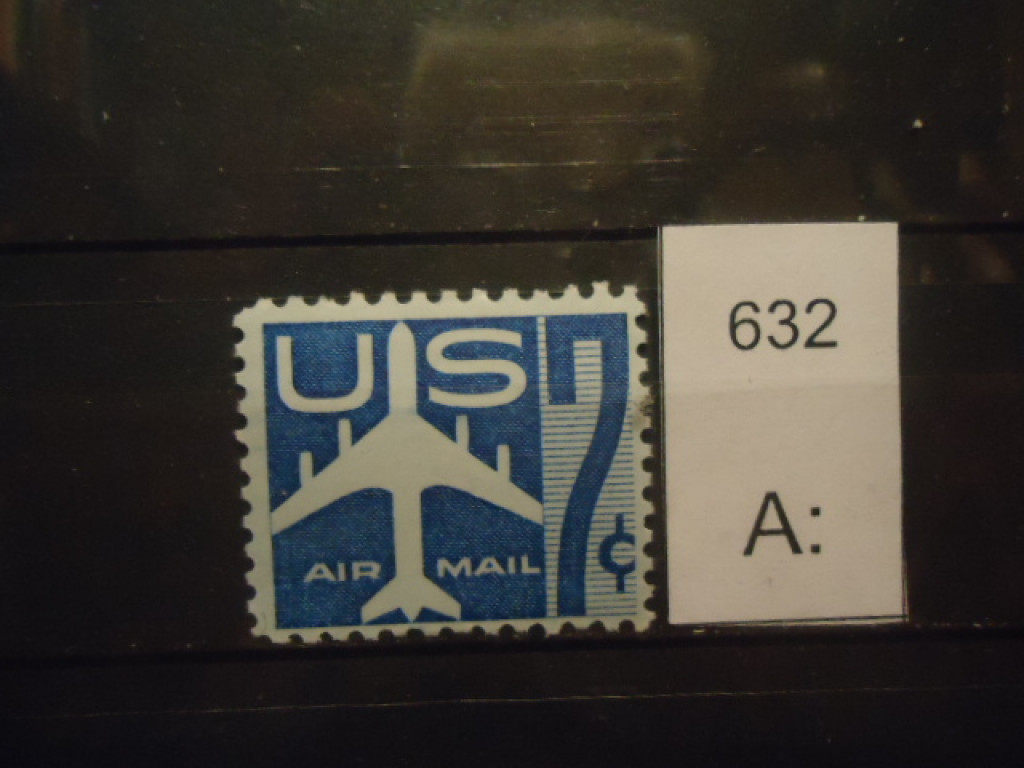 Фото марки США 1958г **