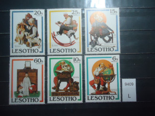Фото марки Лесото серия 1981г **