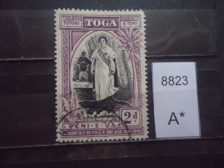 Фото марки Брит. Тонга 1944г