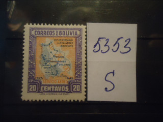Фото марки Боливия 1 м *