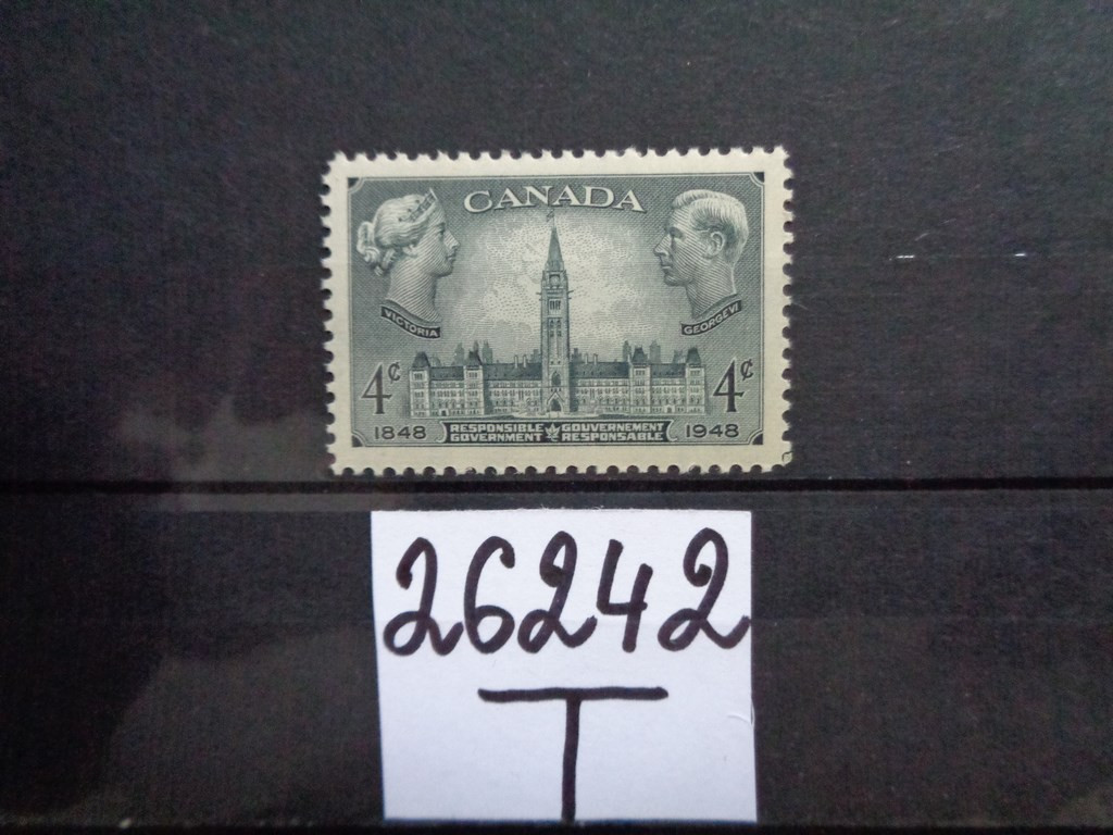 Фото марки Канада 1948г **
