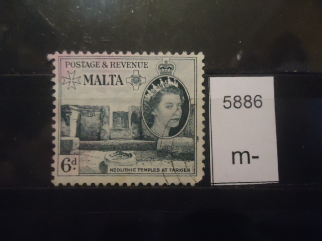 Фото марки Брит. Мальта 1956г
