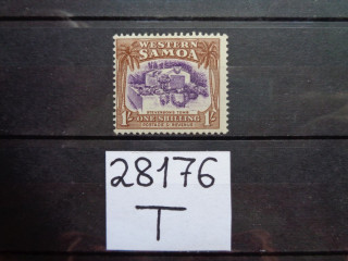 Фото марки Британская Самоа 1935г *