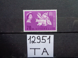 Фото марки Британские Сейшелы марка 1963г **