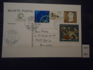 Фото марки Португалия почтовая карточка