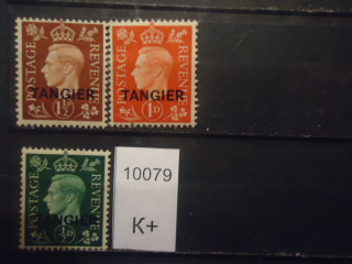 Фото марки Брит. Танжер 1940г надпечатка **