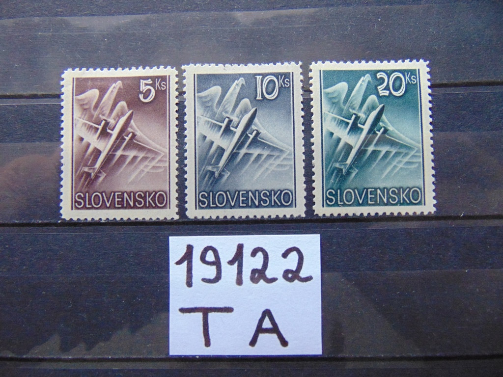 Фото марки Словакия серия 1940г *