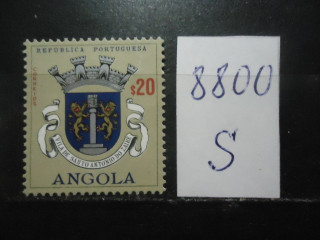 Фото марки Порт. Ангола 1963г *