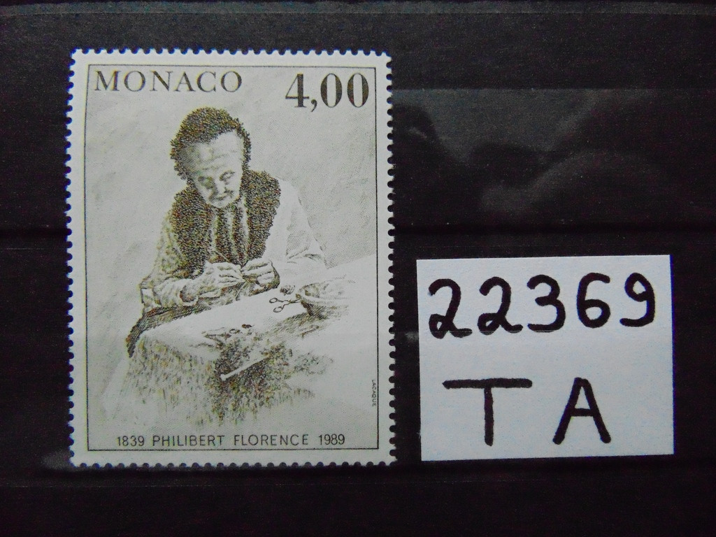 Фото марки Монако марка 1989г **