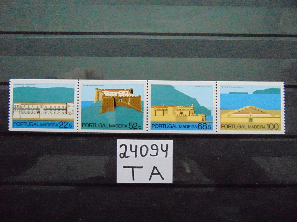 Фото марки Португальская Мадера серия 1986г **