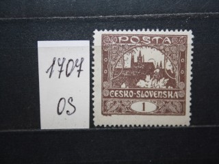 Фото марки Чехословакия 1919г **