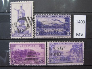 Фото марки США 1937г серия