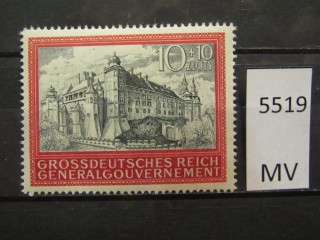 Фото марки Германская оккупация Польши 1944г *