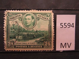 Фото марки Британская Гвиана 1938г