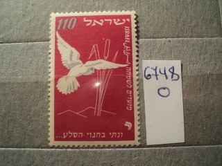 Фото марки Израиль 1952г **